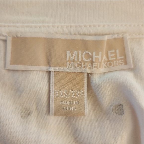 Michael Kors white cotton tshirt - Picture 8 of 10